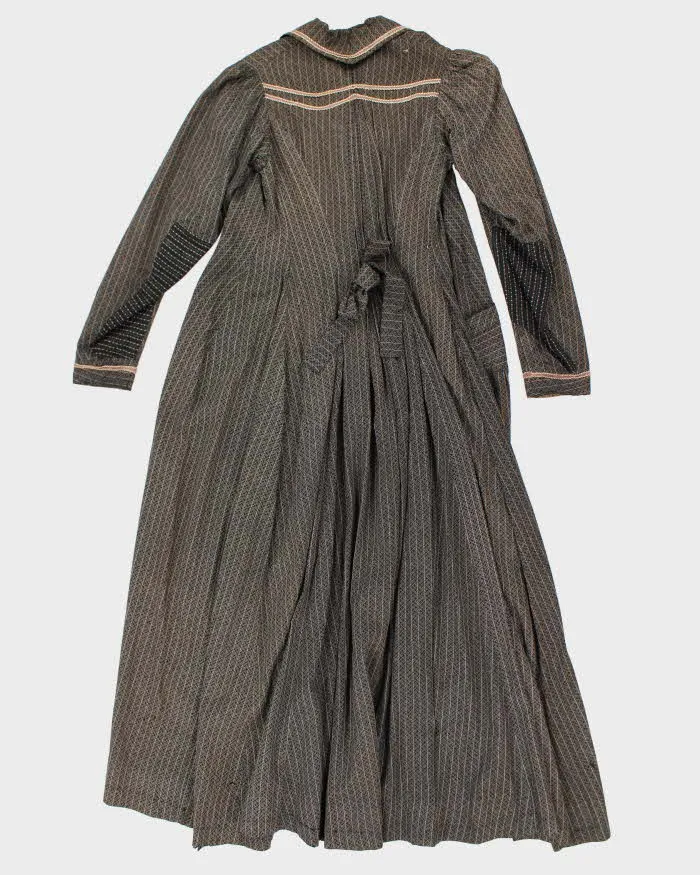 Vintage 1900s Long Sleeve Smock Dress - S sold by Rokit product image thumbnail 2