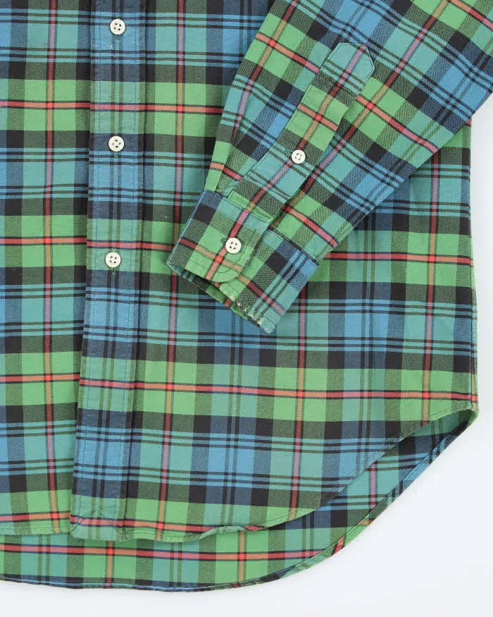 Vintage 90's Ralph Lauren Flannel Button Up Shirt - S sold by Rokit product image thumbnail 4