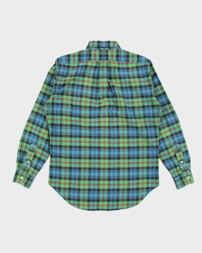 Vintage 90's Ralph Lauren Flannel Button Up Shirt - S sold by Rokit product image thumbnail 2