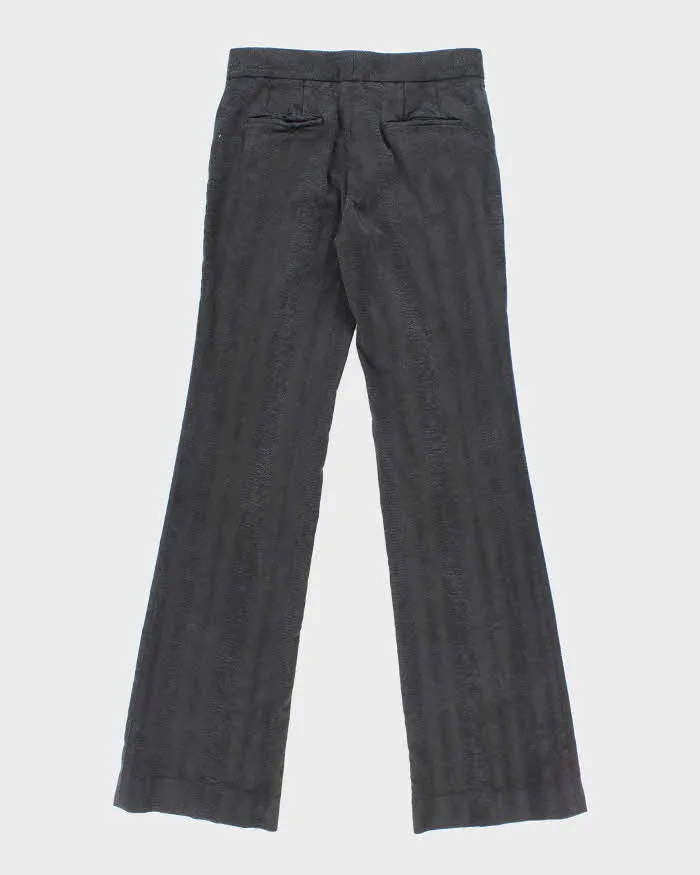 Elie Tahari Black Textured Trousers - W26 L31 sold by Rokit product image thumbnail 2