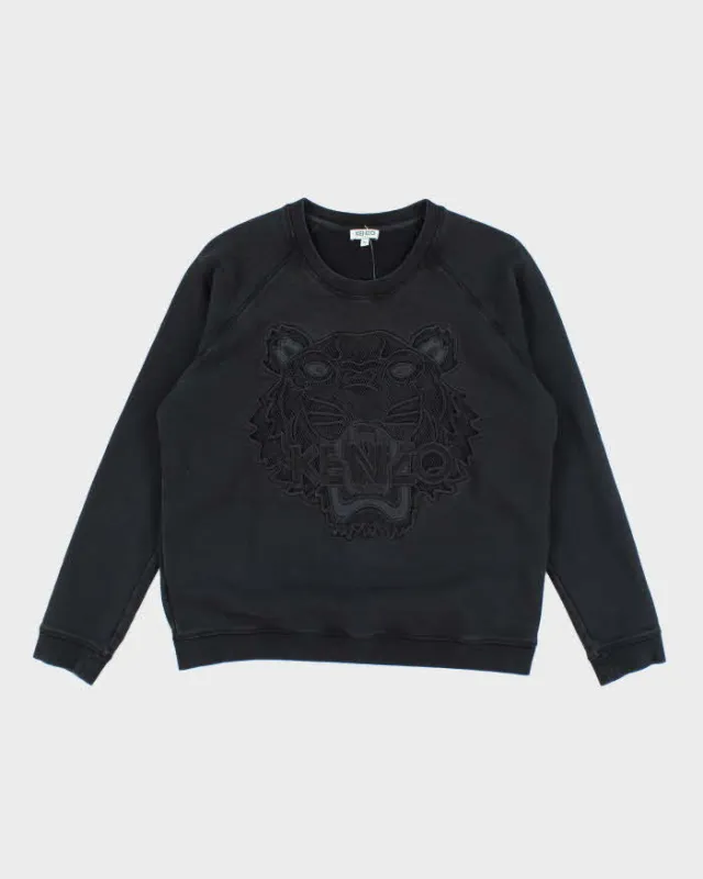 Vintage 2000's Kenzo Embroidered Tiger Sweatshirt - M sold by Rokit