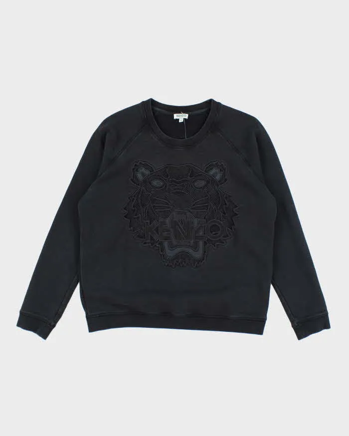 Vintage 2000's Kenzo Embroidered Tiger Sweatshirt - M sold by Rokit
