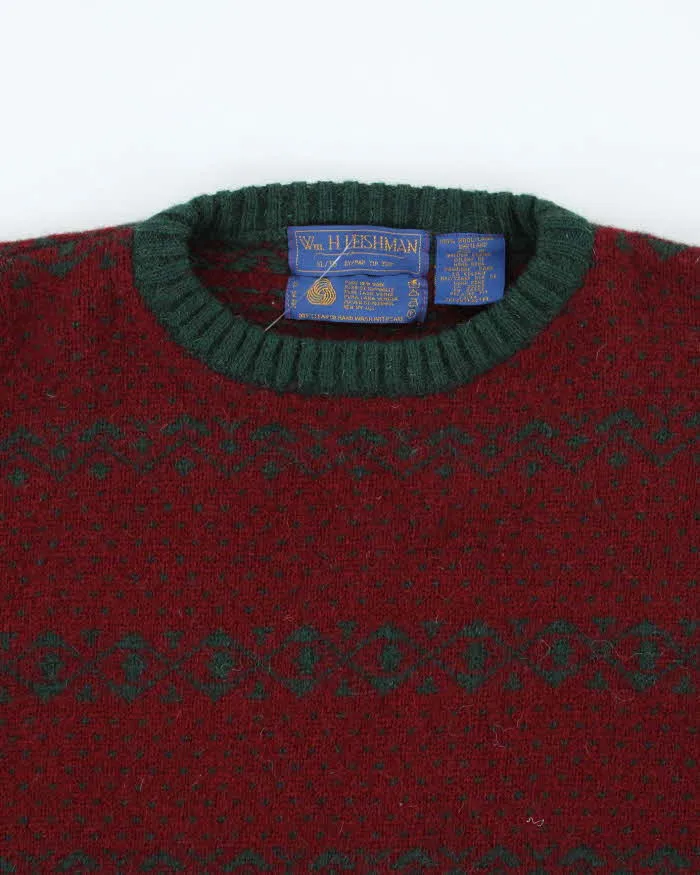 Vintage H Leishman Wool Chunky Wool Jumper - XL sold by Rokit product image thumbnail 3