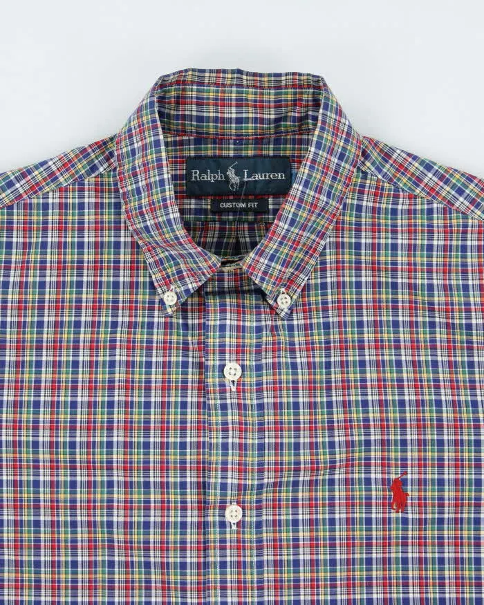 Vintage 2000's Ralph Lauren Patterned Button Up Shirt - M sold by Rokit product image thumbnail 3