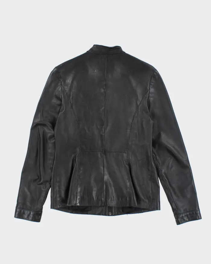 Vintage Danier Black Leather Jacket - S sold by Rokit product image thumbnail 2