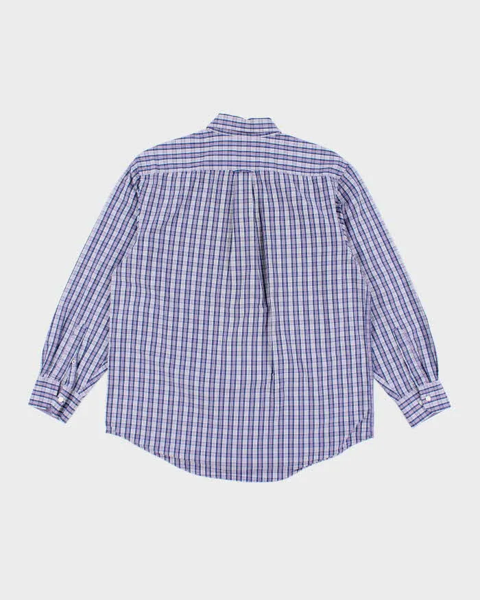 Vintage Izod Checked Long Sleeve Shirt - L sold by Rokit product image thumbnail 2