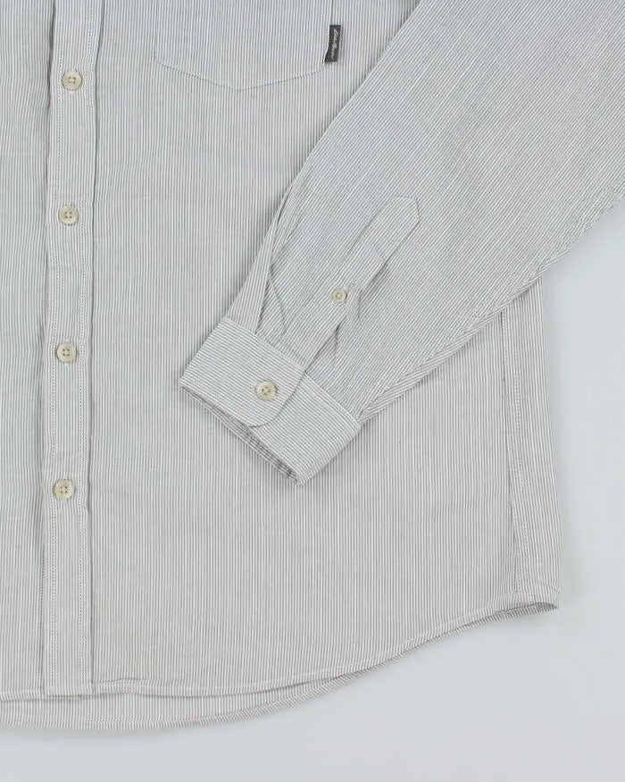 Vintage Eddie Bauer Striped Oversized Long Sleeve Shirt - XL sold by Rokit product image thumbnail 4
