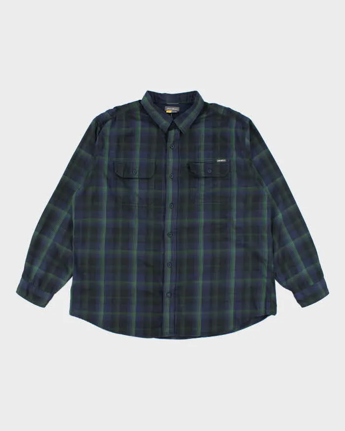 Vintage Eddie Bauer Lightweight Oversized Flannel Shirt - XXL sold by Rokit