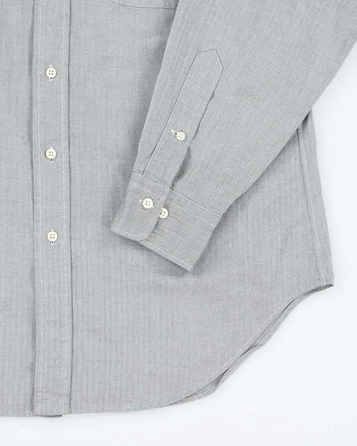 Vintage Ralph Lauren Plain Button Up Shirt - L sold by Rokit product image thumbnail 4