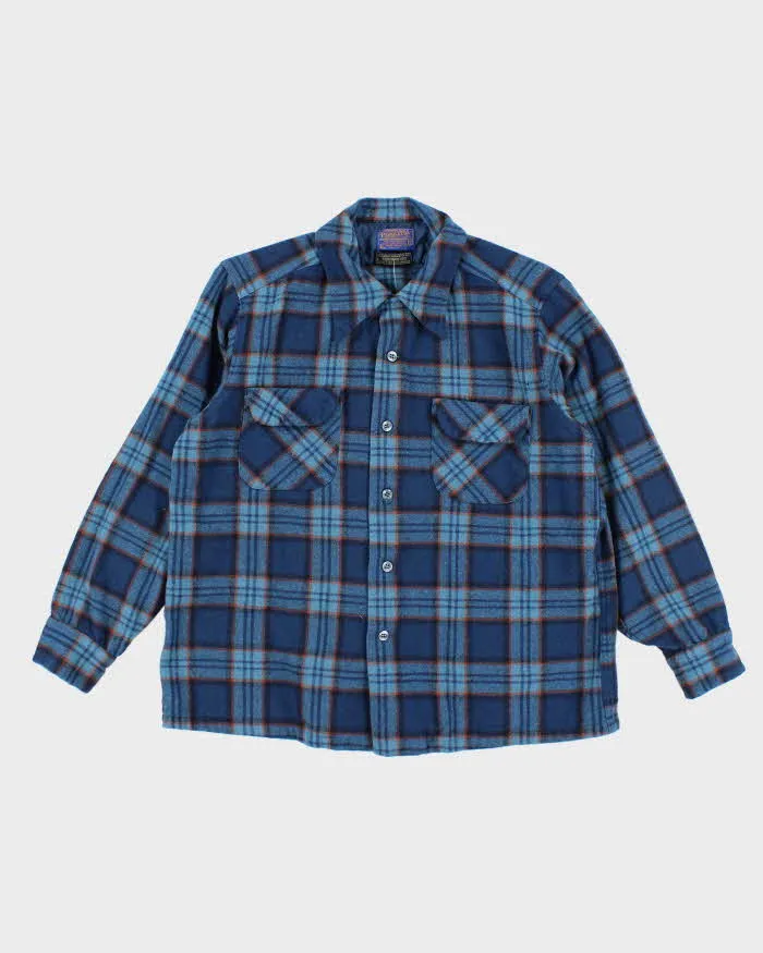 Vintage 70s Pendleton Wool Flannel Shirt - L sold by Rokit