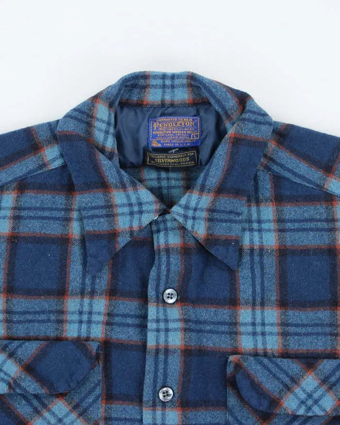 Vintage 70s Pendleton Wool Flannel Shirt - L sold by Rokit product image thumbnail 3