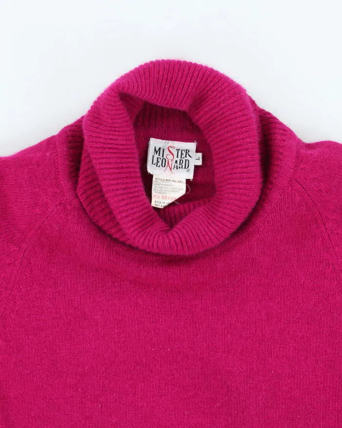 Vintage Mister Leopard Angora & Wool Blend Roll Neck Jumper - L sold by Rokit product image thumbnail 3