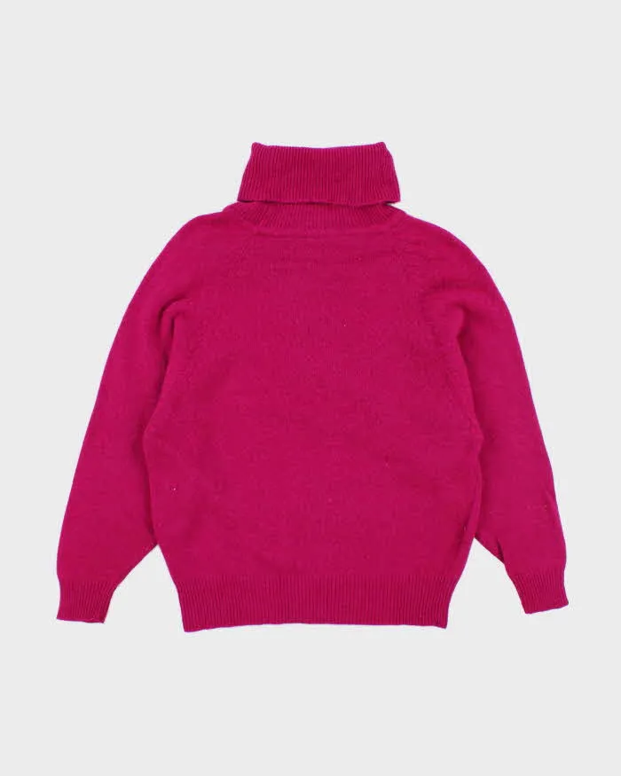 Vintage Mister Leopard Angora & Wool Blend Roll Neck Jumper - L sold by Rokit product image thumbnail 2