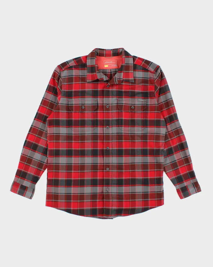 Vintage Eddie Bauer Lightweight Flannel Shirt - XL sold by Rokit