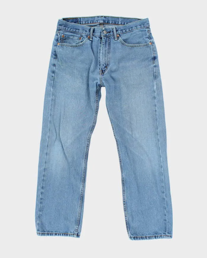 Vintage 90's Levi's 505 Light Wash Jeans - W30 L27 sold by Rokit