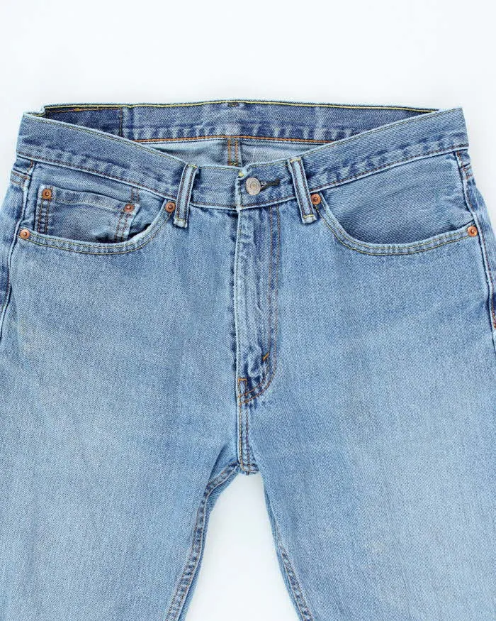 Vintage 90's Levi's 505 Light Wash Jeans - W30 L27 sold by Rokit product image thumbnail 3