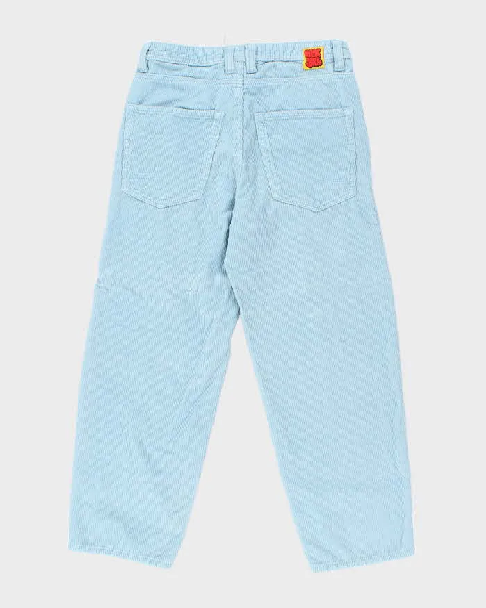 Vintage 2000's Empyre Wide Leg Blue Corduroy Trousers - W28 L24 sold by Rokit product image thumbnail 2