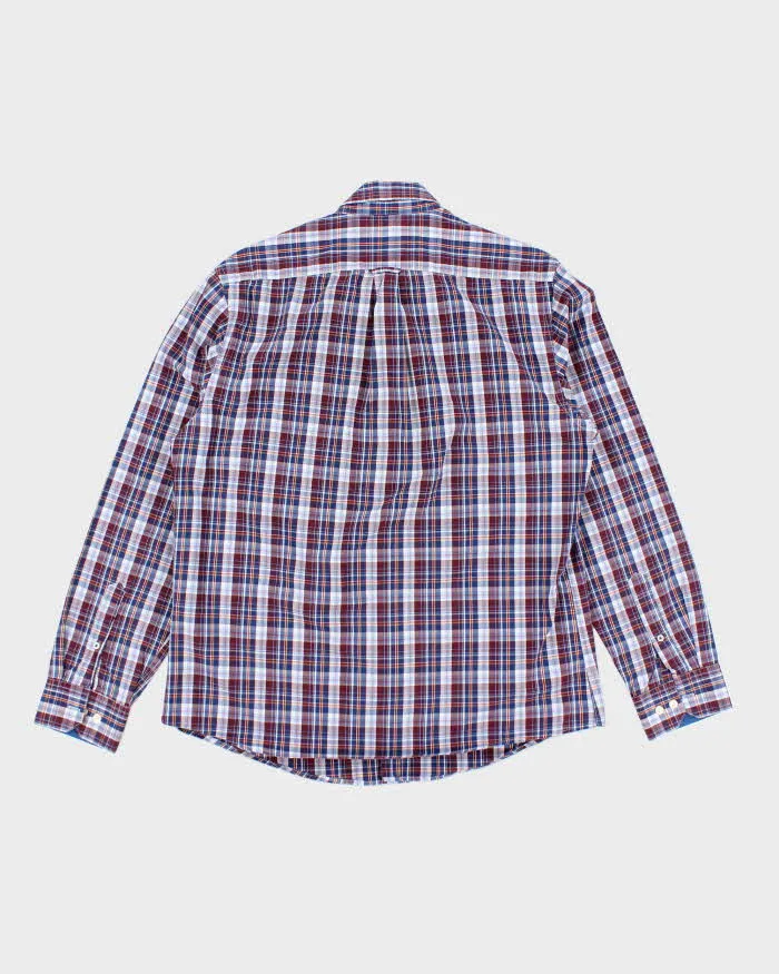 Vintage Izod Checked Long Sleeve Shirt - L sold by Rokit product image thumbnail 2