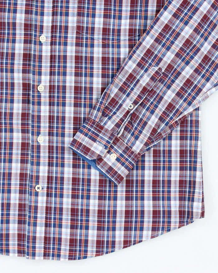 Vintage Izod Checked Long Sleeve Shirt - L sold by Rokit product image thumbnail 4