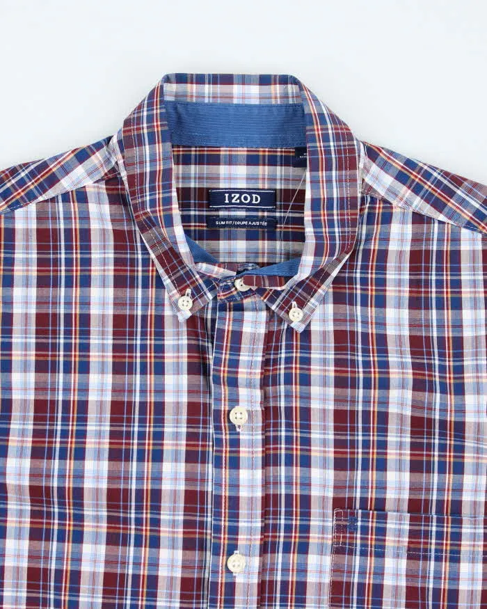 Vintage Izod Checked Long Sleeve Shirt - L sold by Rokit product image thumbnail 3