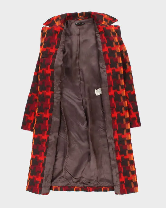 Vintage Sisley Multi Coloured Wool & Mohair Blend Coat - S sold by Rokit product image thumbnail 5