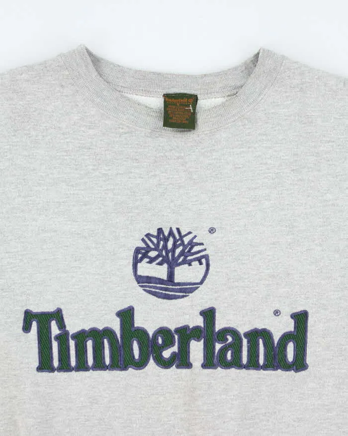 Vintage 90's Timberland Embroidered Logo Sweatshirt - S sold by Rokit product image thumbnail 3