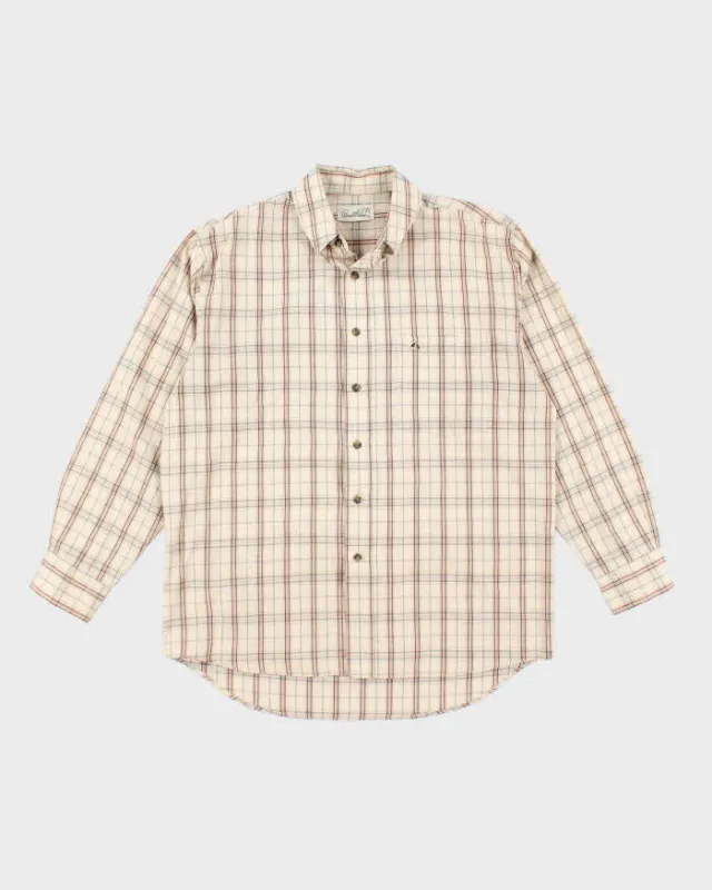 Vintage Arnold Palmer Checked Long Sleeve Shirt - XL sold by Rokit