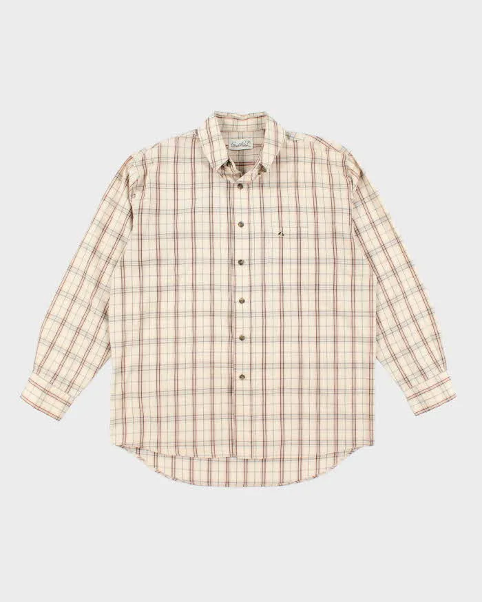 Vintage Arnold Palmer Checked Long Sleeve Shirt - XL sold by Rokit