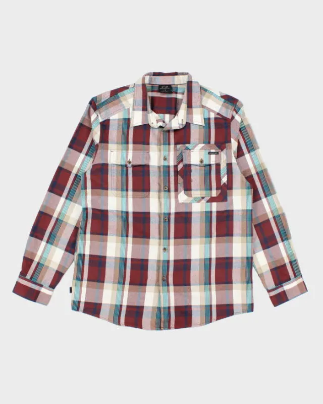Vintage 2000's Oakley Flannel Button Up Shirt - L sold by Rokit