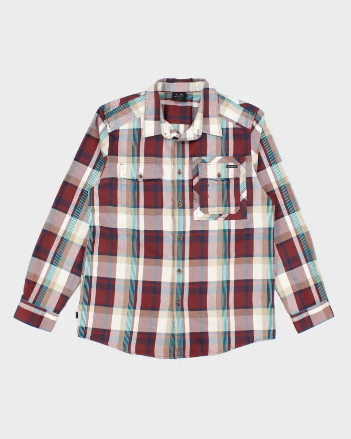 Vintage 2000's Oakley Flannel Button Up Shirt - L sold by Rokit