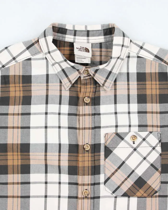 Vintage The North Face Checked Button Down Shirt - L sold by Rokit product image thumbnail 3
