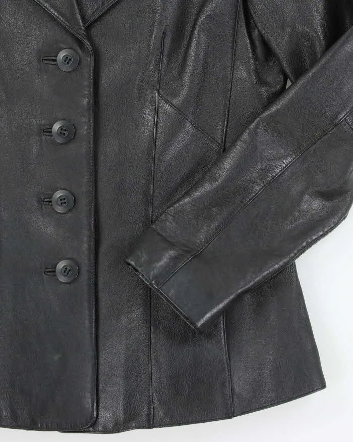 Vintage Wilsons Black Leather Jacket - S sold by Rokit product image thumbnail 4