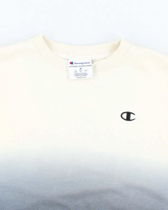 Vintage 2000's Champion Two Tone Marble Sweatshirt - M sold by Rokit product image thumbnail 3