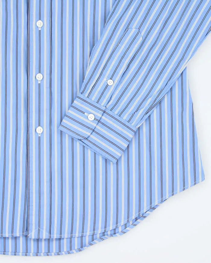 Vintage Ralph Lauren Striped Button Up Work Shirt - M sold by Rokit product image thumbnail 4