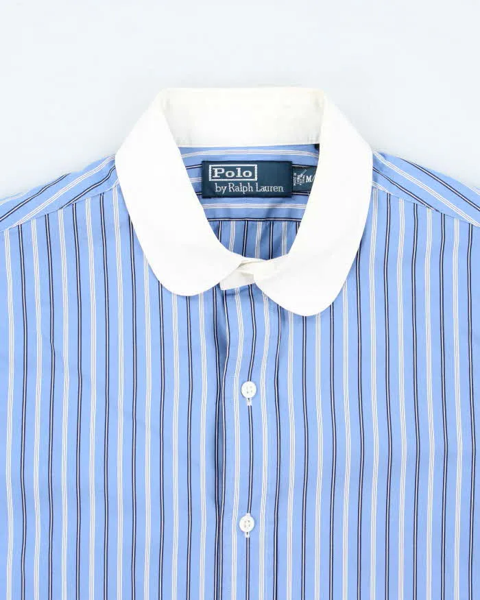 Vintage Ralph Lauren Striped Button Up Work Shirt - M sold by Rokit product image thumbnail 3