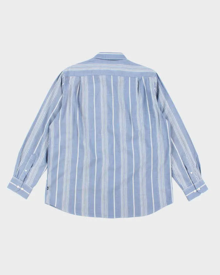 Vintage Nautica Striped Button Up Shirt - L sold by Rokit product image thumbnail 2
