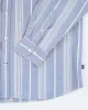 Vintage Nautica Striped Button Up Shirt - L sold by Rokit
