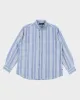 Vintage Nautica Striped Button Up Shirt - L sold by Rokit
