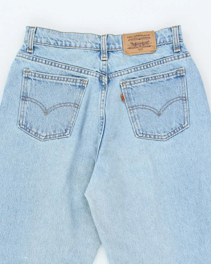 Vintage Levi's 631 Orange Tab Jeans - W28 L32 sold by Rokit product image thumbnail 4