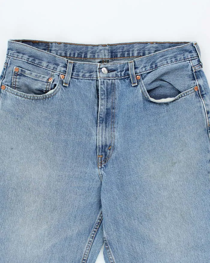 Vintage 90's Levi's 550 Relaxed Fit Medium Wash Jeans - W36 L29 sold by Rokit product image thumbnail 3