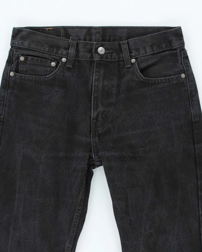 Vintage Levi's 501 Black Dark Wash Straight Fit Jeans - W30 L27 sold by Rokit product image thumbnail 3