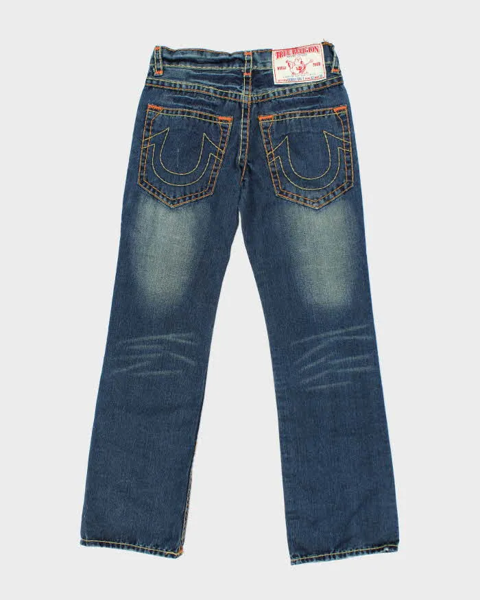 Vintage Y2K True Religion Relaxed Fit Dark Wash Jeans - W32 L31 sold by Rokit product image thumbnail 2