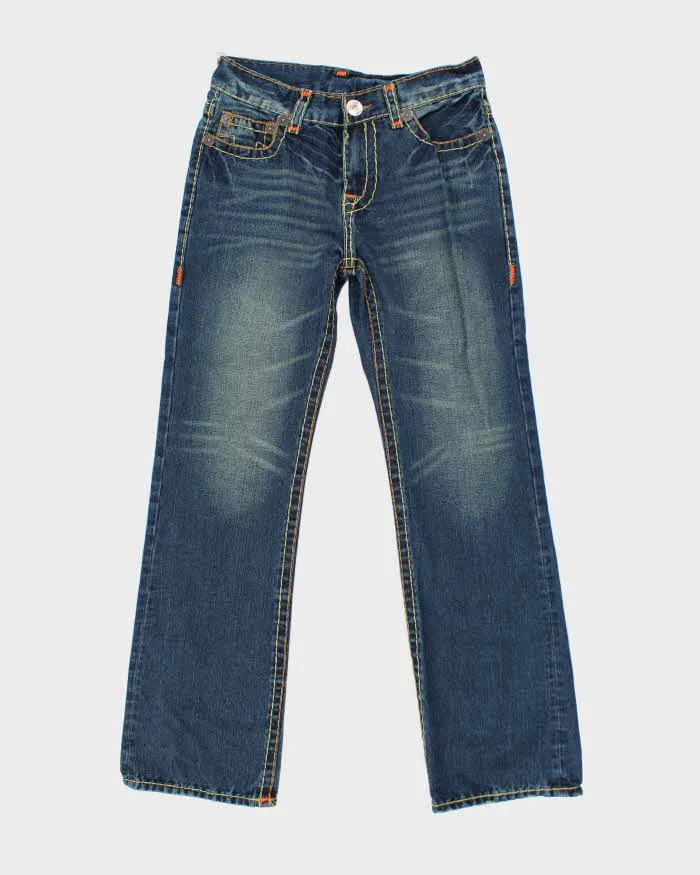 Vintage Y2K True Religion Relaxed Fit Dark Wash Jeans - W32 L31 sold by Rokit