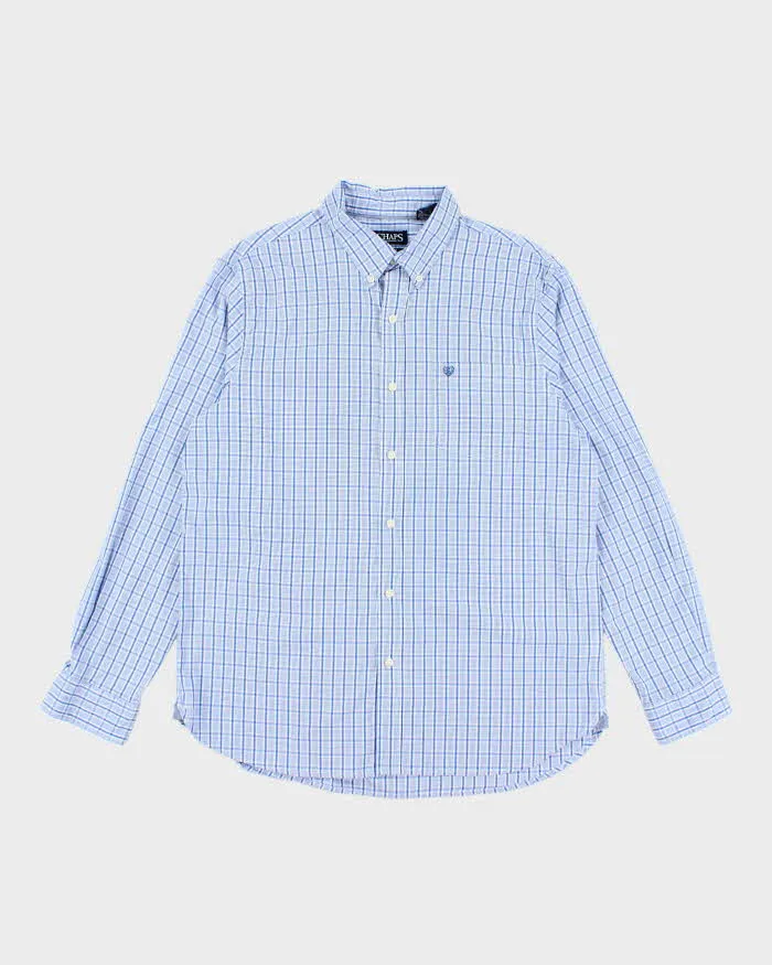 Vintage Chaps Checked Long Sleeve Shirt - XL sold by Rokit