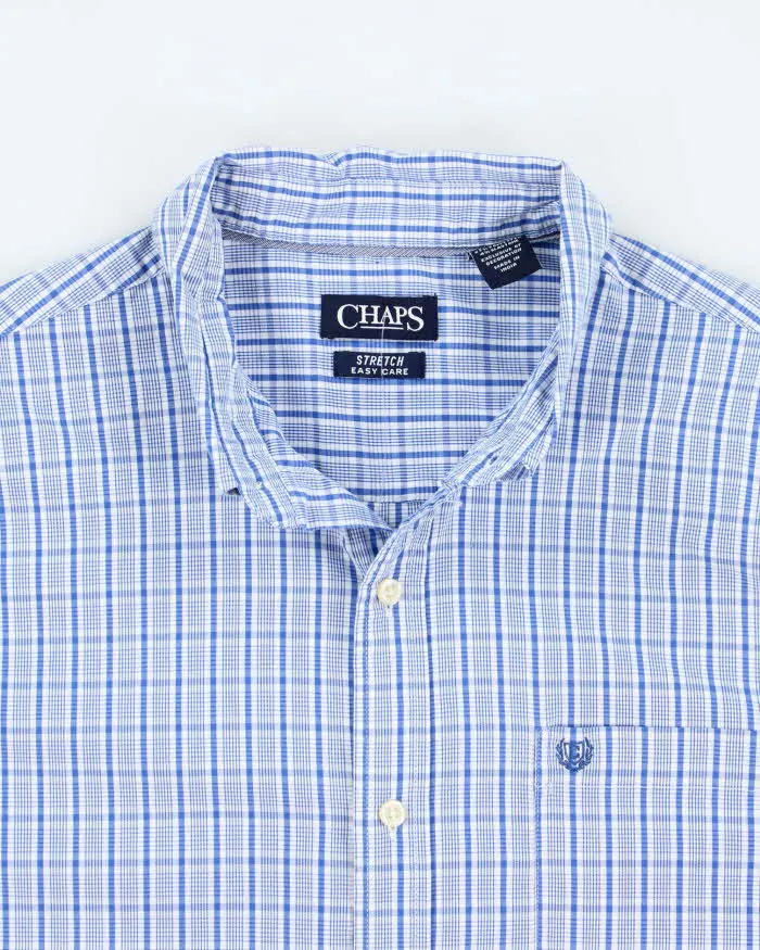 Vintage Chaps Checked Long Sleeve Shirt - XL sold by Rokit product image thumbnail 3