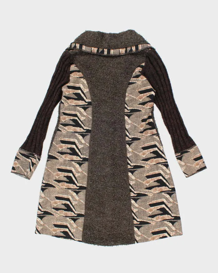 Vintage Y2k 00s Papa Long Wool Blend Cardigan - S sold by Rokit product image thumbnail 2