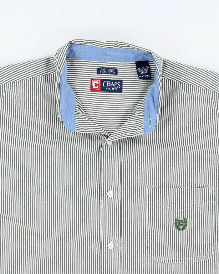 Vintage Chaps Striped Long Sleeve Shirt - XL sold by Rokit product image thumbnail 3