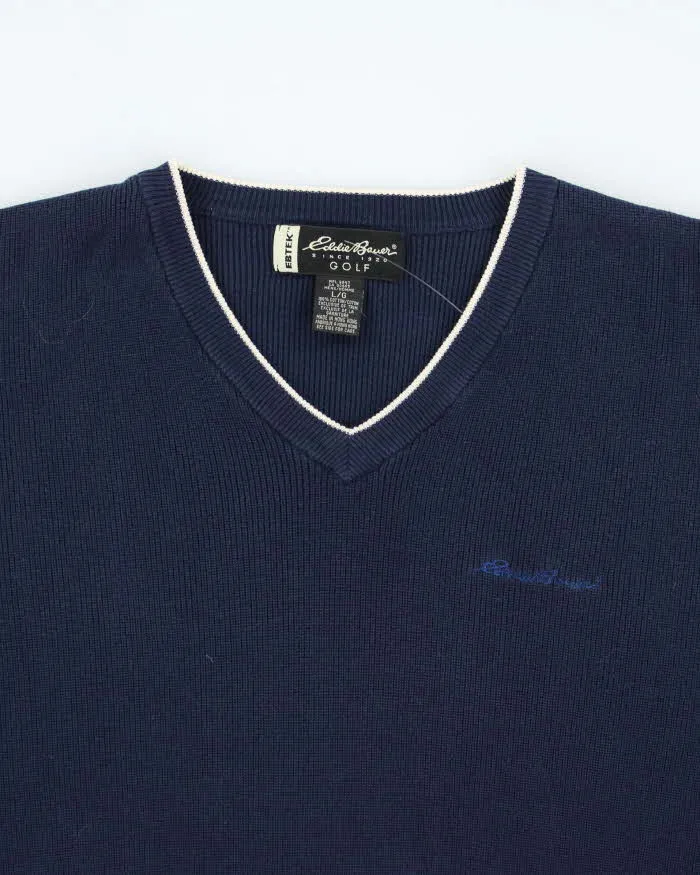 Vintage Eddie Bauer Golf V-Neck Jumper - L sold by Rokit product image thumbnail 3