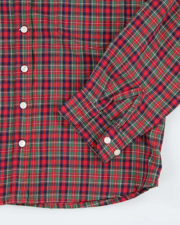 Vintage 90s Alia Tartan Blouse - L sold by Rokit product image thumbnail 4