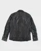 Vintage Danier Black Leather Jacket - L sold by Rokit